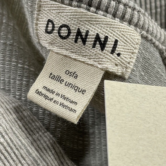 NWT - Women’s S/M/L One Size DONNI Sandwash Open Front Cardigan Sweater - Picture 4 of 12